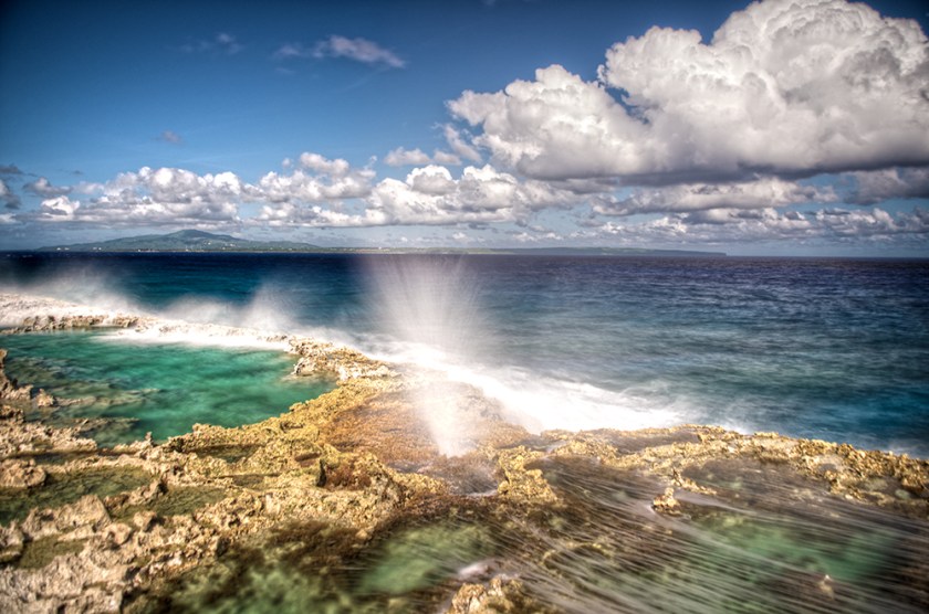 Tinian Blow Hole, Northern Mariana Islands
