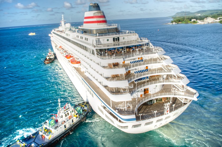 MV ASUKA II AERIAL STERN